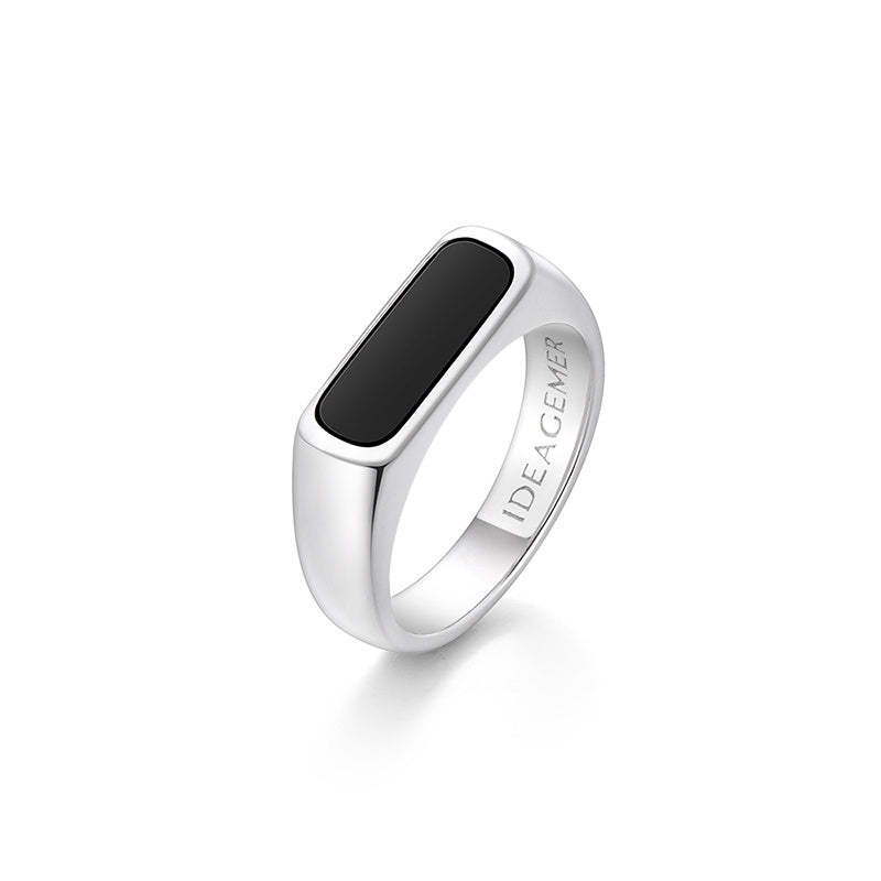Men's Sterling Silver Ring Index Finger Tail Ring