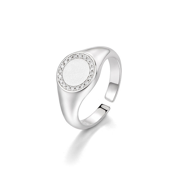 Men's Sterling Silver Ring Index Finger Tail Ring