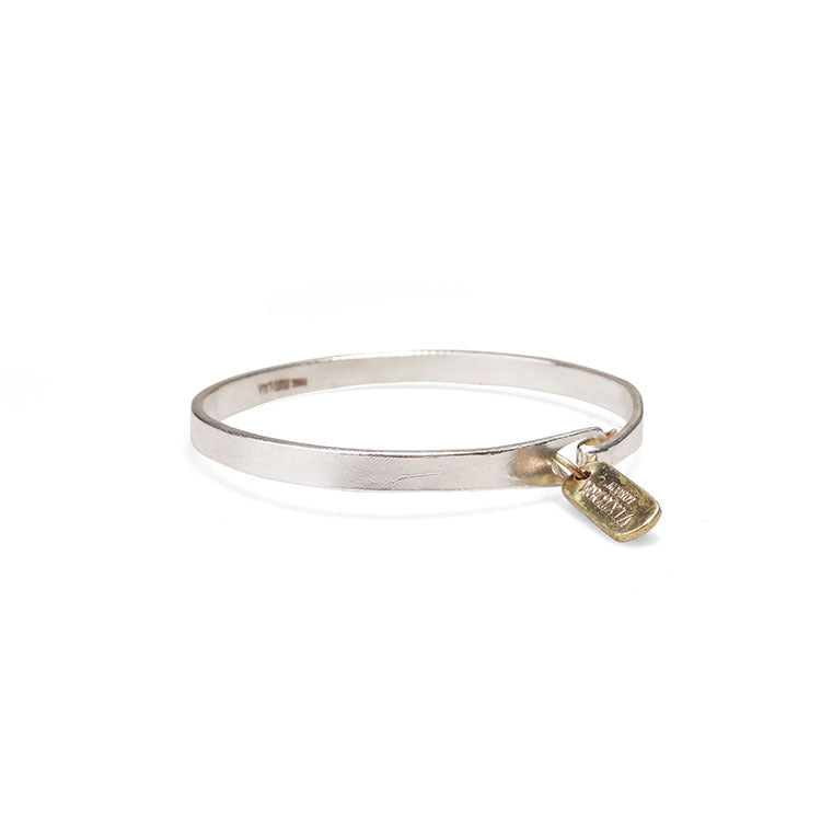 Original Design Pure Handmade Bracelet Plain Silver Simple