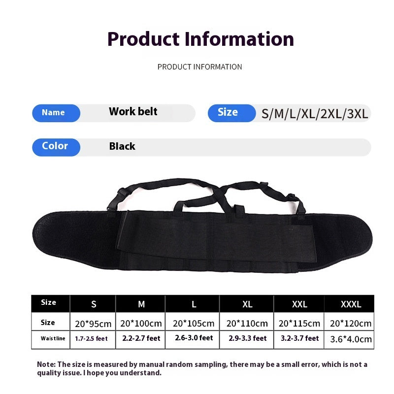 Men's Violently Sweat Waist Support Bellyband Running Training Waist Support