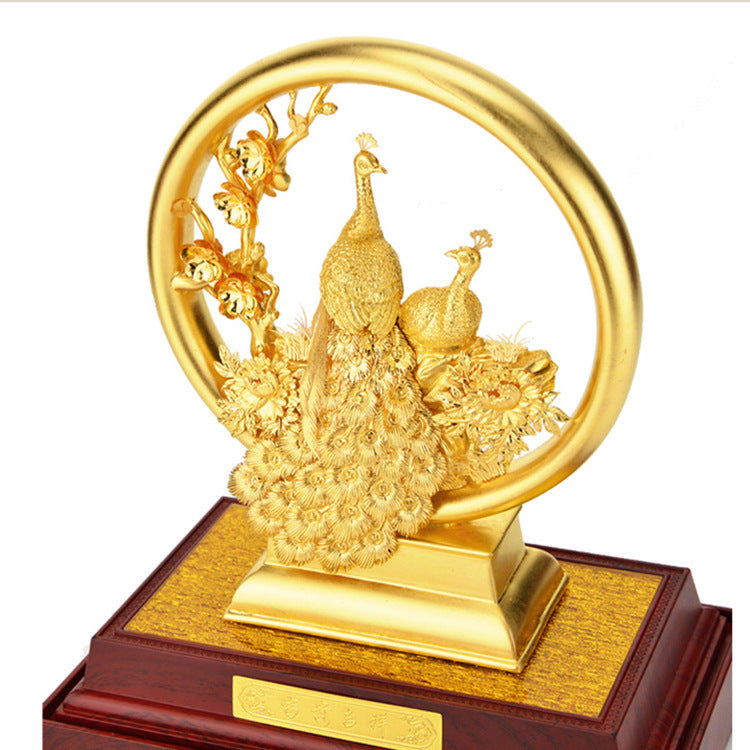 Golden Grace Peacock