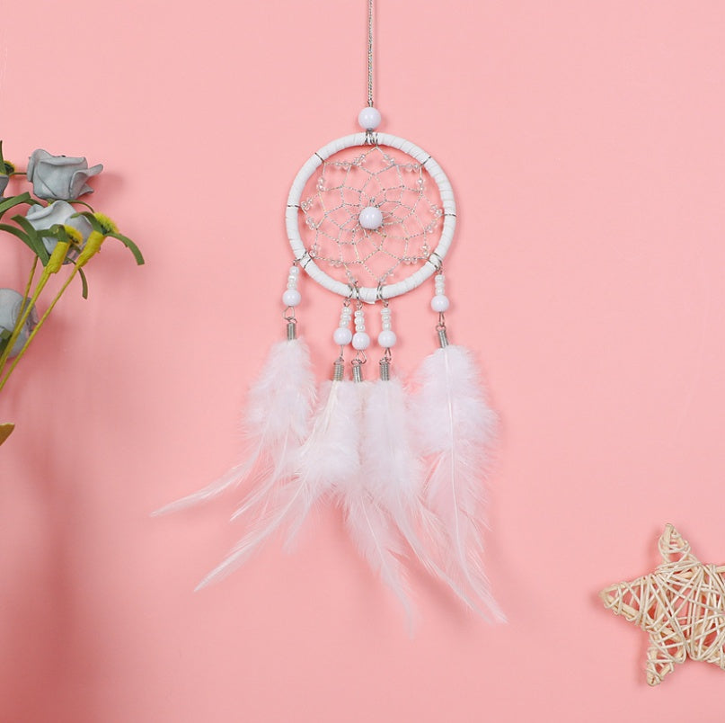 Small mini dream catcher pendant