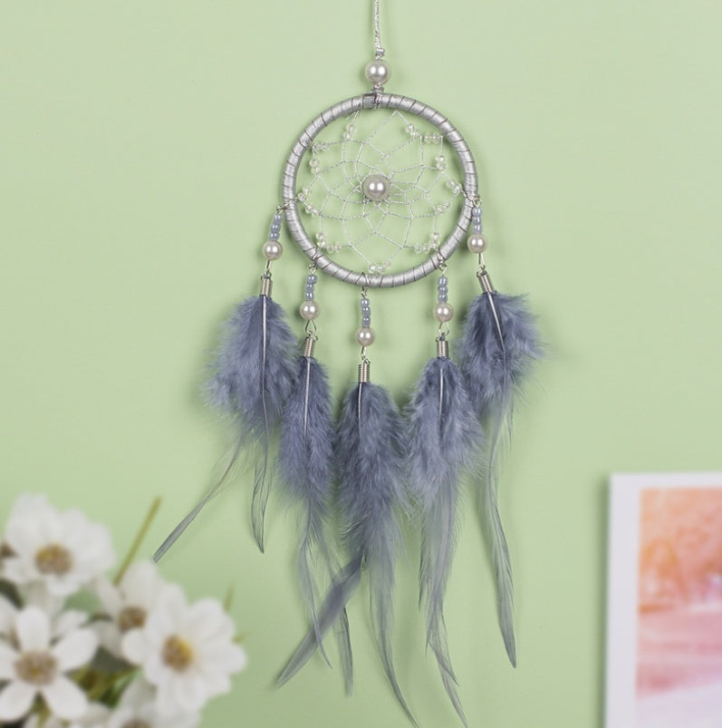 Small mini dream catcher pendant