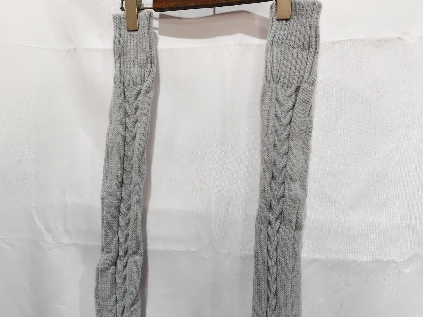 Winter Socks Over The Knee Lengthened Long Tube Knitted Pile Socks